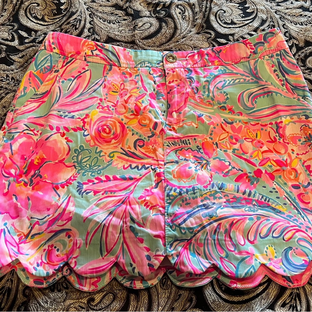 Lilly Pulitzer Colette Skort skort size 10